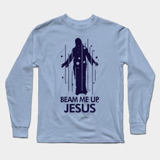 Funny Religious Jesus Christ Christian Religion Meme Long Sleeve T-Shirt